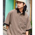 シャツ ブラウス Kappa/カッパ リラックスオープンカラー/レギュラーカラーシャツ オーバーサイズCPO半袖シャツ